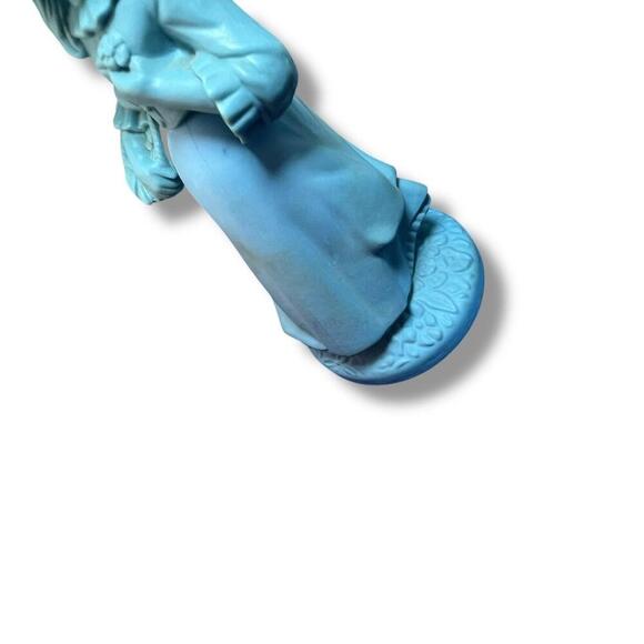 LOT of 6 Vintage 70s Avon Pretty Girl Pink & Little Girl Blue Cotillion EMPTY - Picture 5 of 8